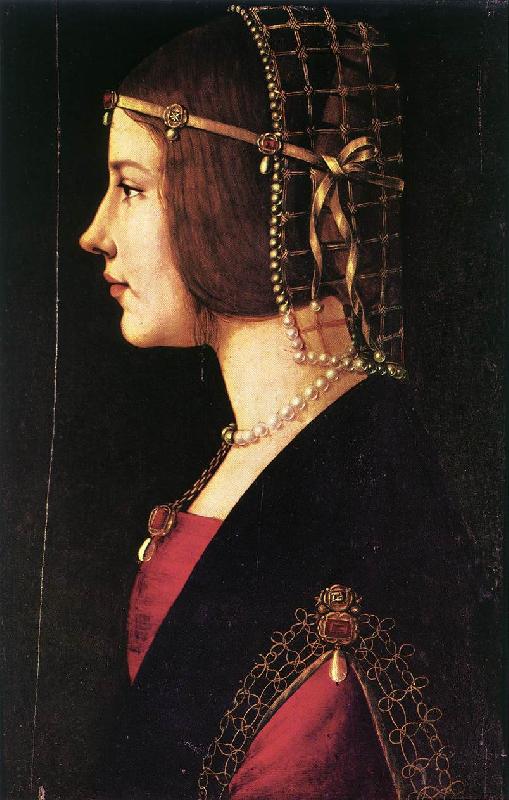 PREDIS, Ambrogio de Portrait of a Woman age Germany oil painting art